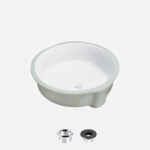 Stylish 16'' Natty Bathroom Sink, product view 1