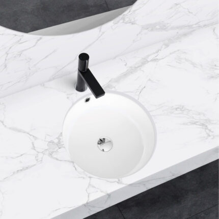 Stylish 16'' Natty Bathroom Sink, product view 2