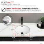 Stylish 16'' Natty Bathroom Sink, product view 5