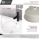 Stylish 16'' Natty Bathroom Sink, product view 6