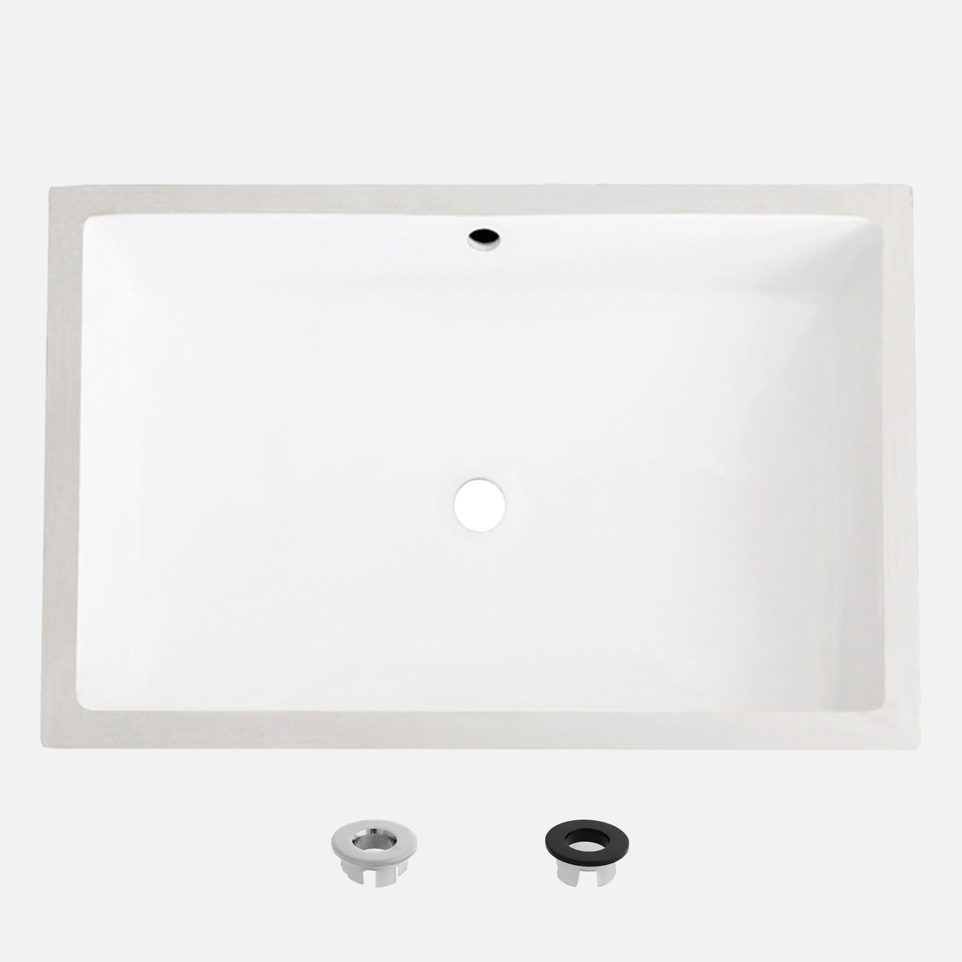 p_208_main_gray.jpg Stylish 24'' Voguish Bathroom Sink, product view 1