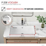 Stylish 24'' Voguish Bathroom Sink, product view 6