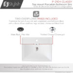 Stylish 20'' Classy Bathroom Sink, product view 9