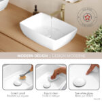 Stylish 19'' Contempo Bathroom Sink, product view 8