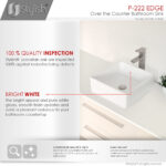 Stylish 15'' Edge Bathroom Sink, product view 4