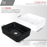 Stylish 18'' Bold Bathroom Sink, product view 8