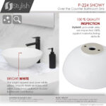 Stylish 16'' Showy Bathroom Sink, product view 4