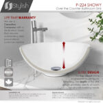 Stylish 16'' Showy Bathroom Sink, product view 7