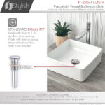 Stylish 14'' Lush Bathroom Sink, product view 8