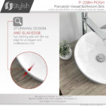 Stylish 16'' Posh Bathroom Sink, product view 6