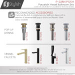 Stylish 16'' Posh Bathroom Sink, product view 10