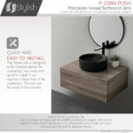 Stylish 16'' Posh Bathroom Sink, product view 7