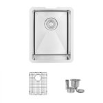 Undermount stainless steel bar sink