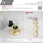 Stylish Soap Dispenser, product view 4