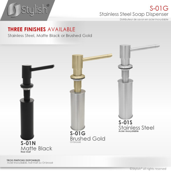 Stylish Soap Dispenser, product view 7
