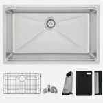 Stylish 31'' Krypton Kitchen Sink, product view 1