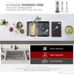Stylish 31'' Krypton Kitchen Sink, product view 4