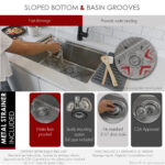 Stylish 31'' Krypton Kitchen Sink, product view 5