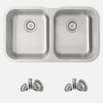 Stylish 32'' Jaspel Kitchen Sink, product view 1