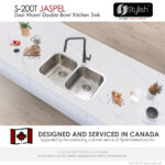Stylish 32'' Jaspel Kitchen Sink, product view 7