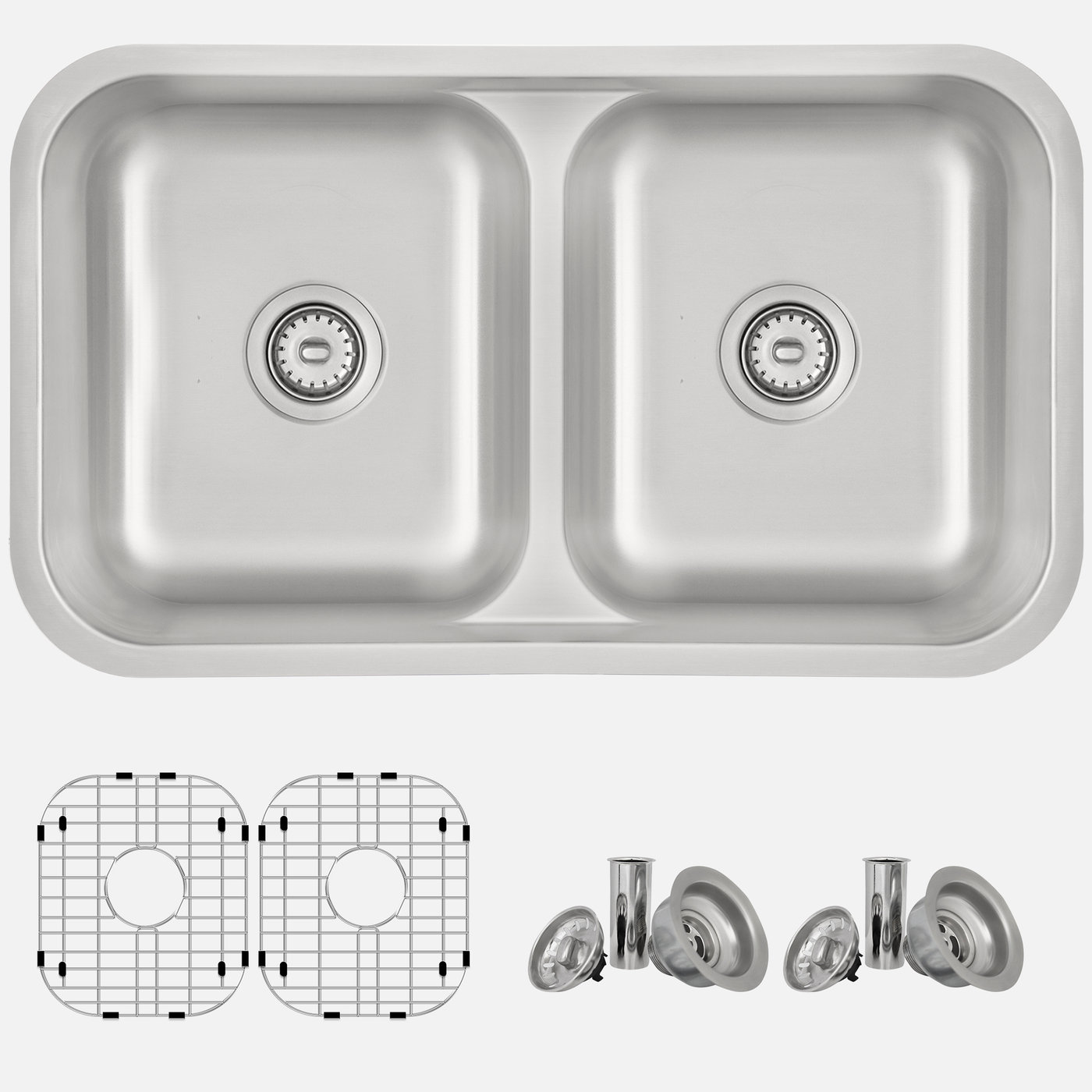 Stylish 32'' Olivine Kitchen Sink 1 Stylish 32'' Olivine Kitchen Sink, product view 1