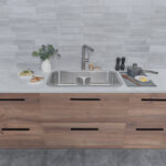 Stylish 32'' Olivine Kitchen Sink, product view 2