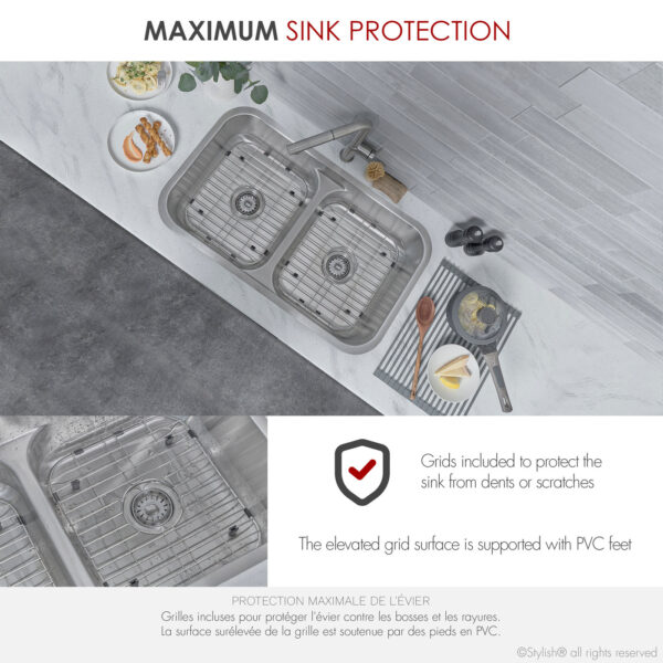 Stylish 32'' Olivine Kitchen Sink, product view 7