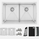 Stylish 30'' Boron Kitchen Sink, product view 1