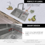 Stylish 30'' Boron Kitchen Sink, product view 12