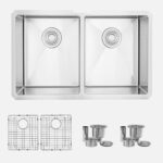 Stylish 28'' Topaz Kitchen Sink, product view 1