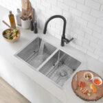 Stylish 28'' Topaz Kitchen Sink, product view 11