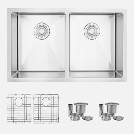 Stylish 30'' Onyx Kitchen Sink, product view 1