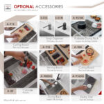 Stylish 30'' Onyx Kitchen Sink, product view 9