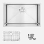 Stylish 28'' Emerald Kitchen Sink, product view 1
