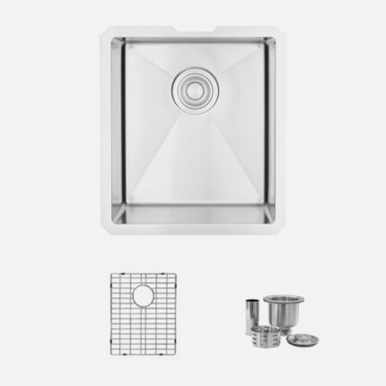 Stylish 16'' Pearl Kitchen Sink, product view 1