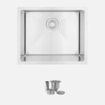Stylish 22" Spinel Laundry Sink, product view 1