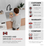 Stylish 22" Spinel Laundry Sink, product view 9