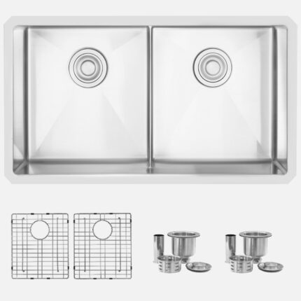 Stylish 32'' Ample Kitchen Sink, product view 1