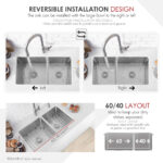 Stylish 33'' Beryl Kitchen Sink, product view 10