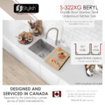 Stylish 33'' Beryl Kitchen Sink, product view 6