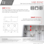 Stylish 32'' Roomy Kitchen Sink, product view 8