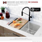Stylish 31'' Toledo Kitchen Sink, product view 8