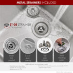 Stylish 31'' Toledo Kitchen Sink, product view 7