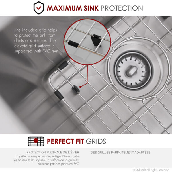 Stylish 31'' Toledo Kitchen Sink, product view 8