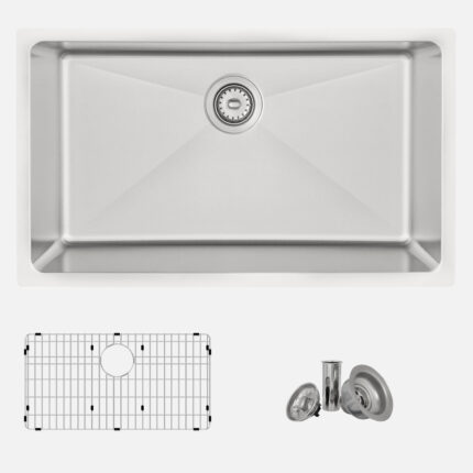 Stylish 31'' Valencia Kitchen Sink, product view 1
