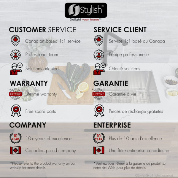 Stylish 31'' Valencia Kitchen Sink, product view 10