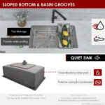 Stylish 31'' Valencia Kitchen Sink, product view 4
