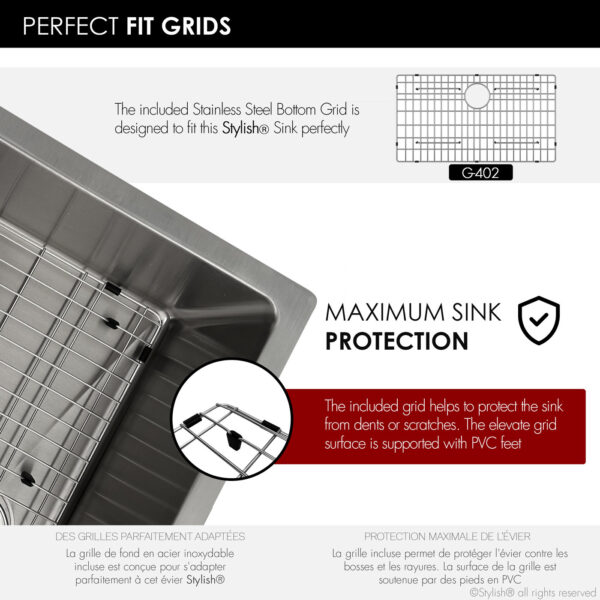 Stylish 31'' Valencia Kitchen Sink, product view 5
