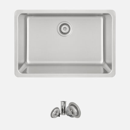 Stylish 27'' Olite Kitchen Sink, product view 1