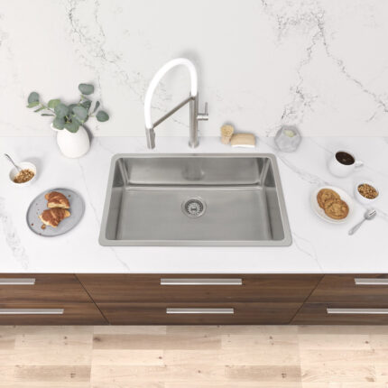 Stylish 27'' Olite Kitchen Sink, product view 2